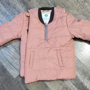 Buckle Me Baby Coat - 3T Pink (Toasty)